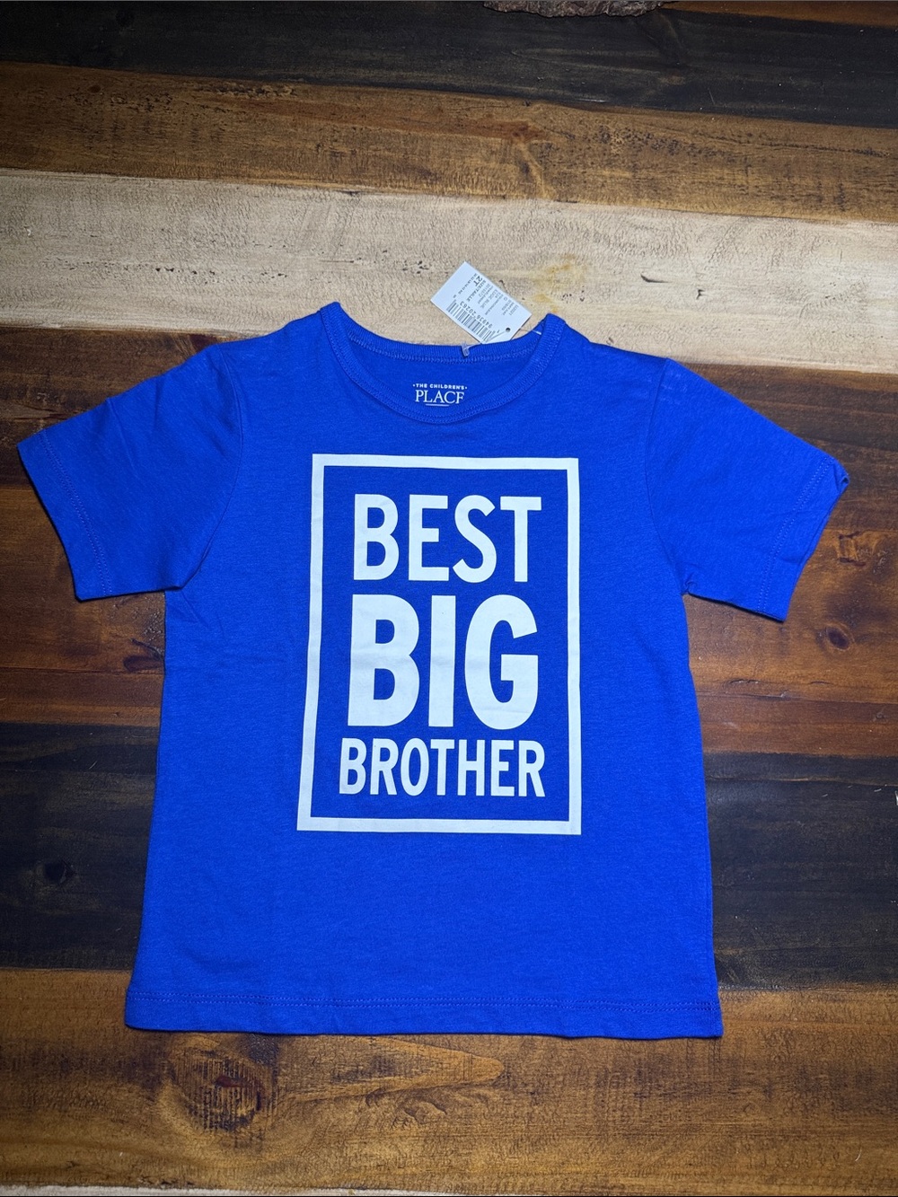 The Children's Place Royal Blue "Best Big Brother" Graphic Tee New